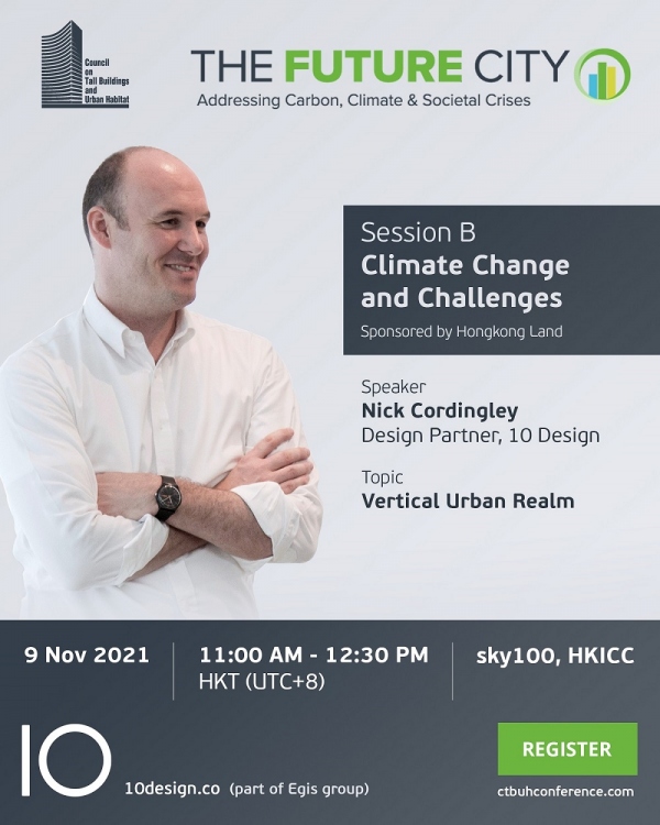 Join Nick at CTBUH Conference on 9 Nov!
